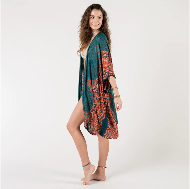 Lahaina Mandala Kimono | Boho Summer Clothes and Accessories