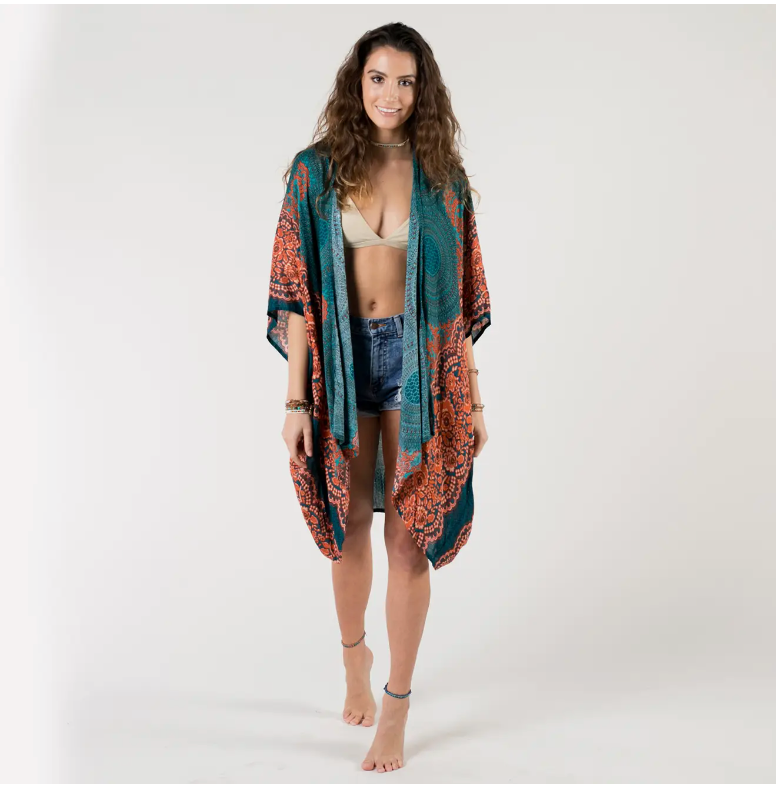 Lahaina Mandala Kimono | Boho Summer Clothes and Accessories