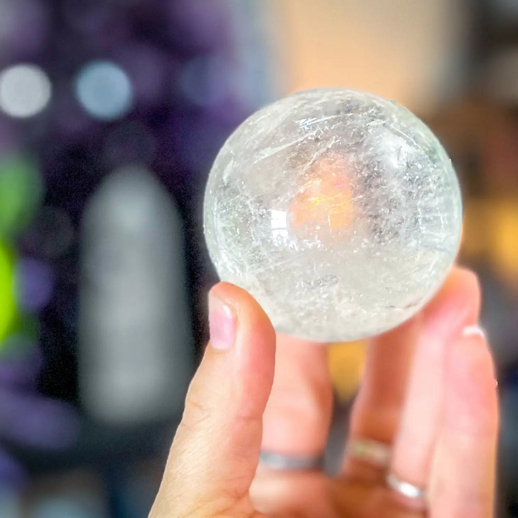 Crystal Quartz Sphere | Gemstone Sphere
