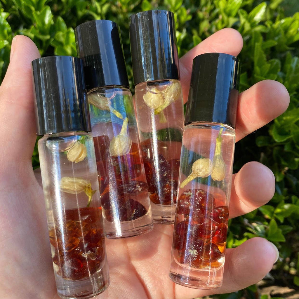 Garnet Perfume Roller | Aromatherapy Pulse Points