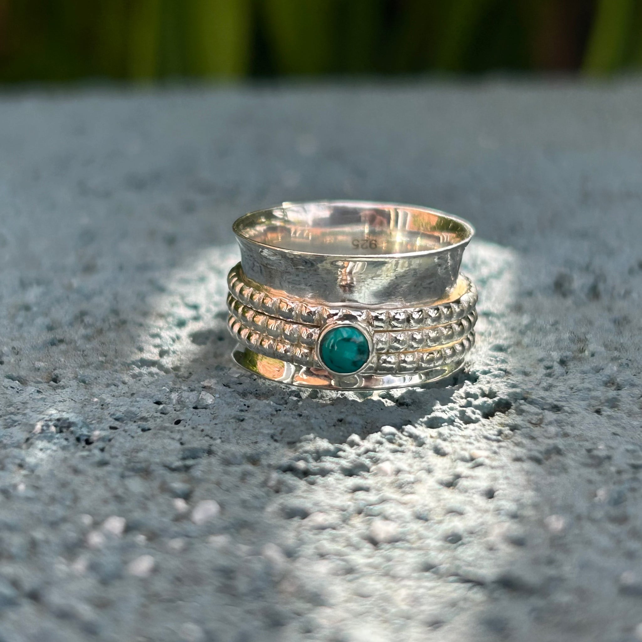 Turquoise Spinner Ring