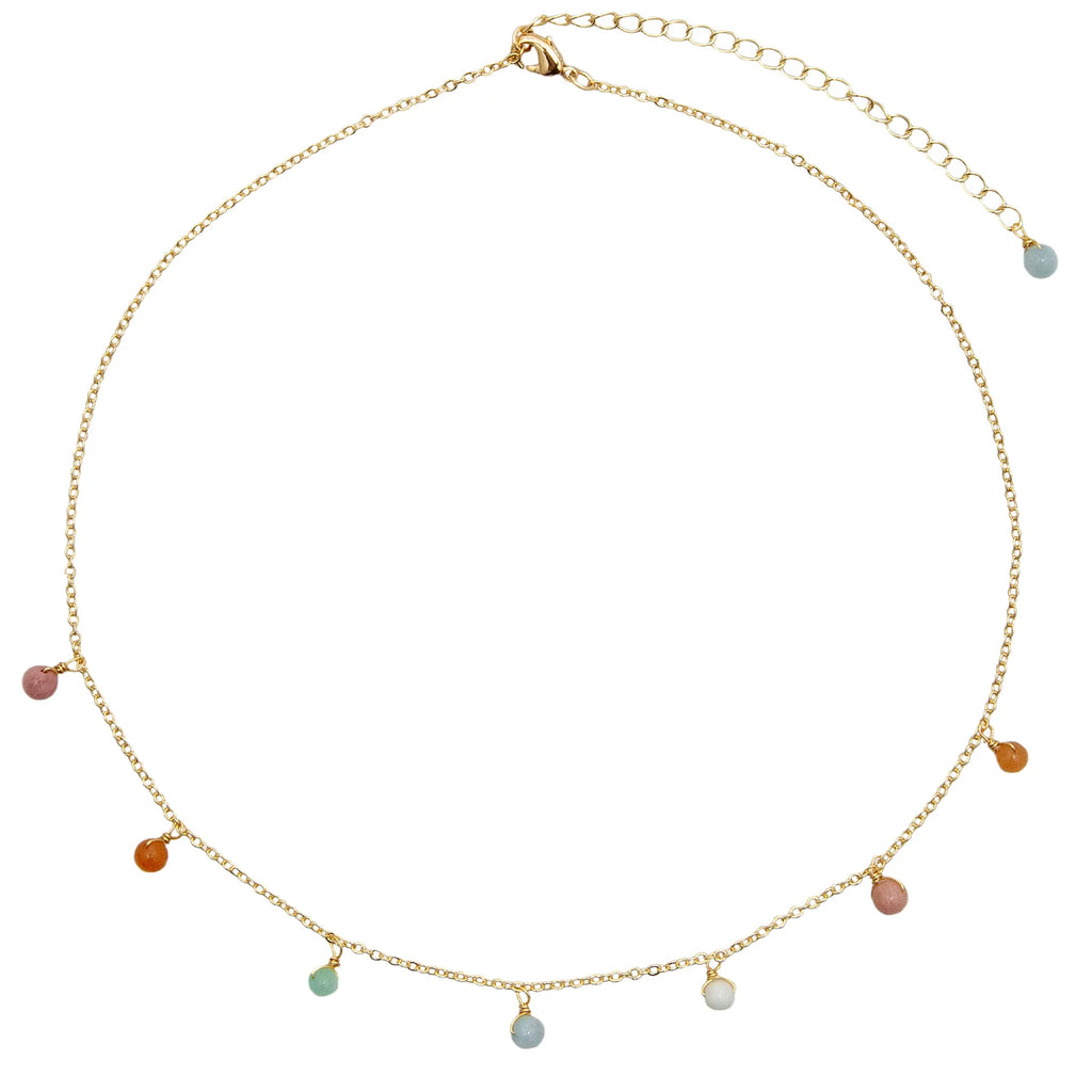 Balance + Inner Peace Dewdrop Necklace