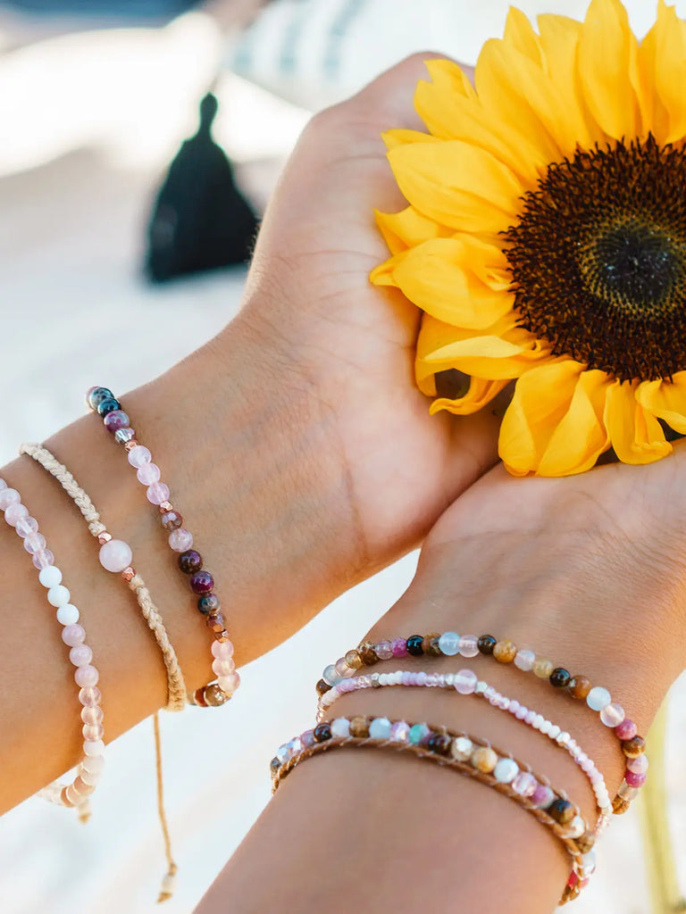 love and happiness Healing Bracelet | Gemstone Healing Bracelet