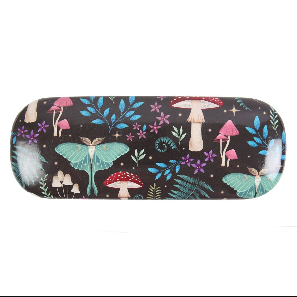 DARK FOREST PRINT GLASSES CASE