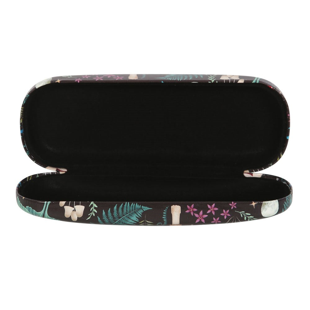 DARK FOREST PRINT GLASSES CASE