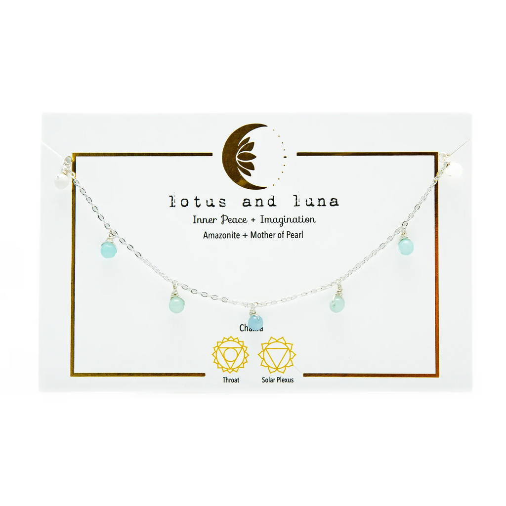 Inner Peace + Imagination Dewdrop Necklace