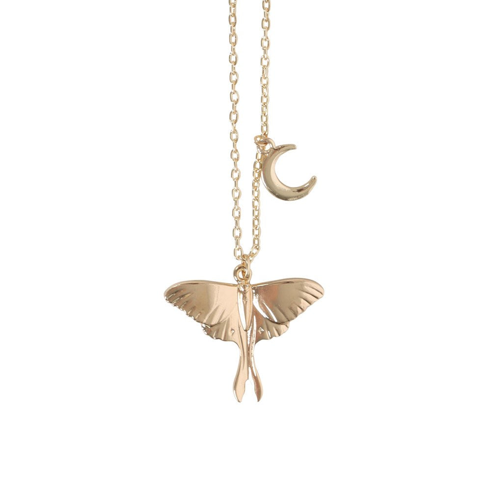 LUNA MOTH NECKLACE CARD