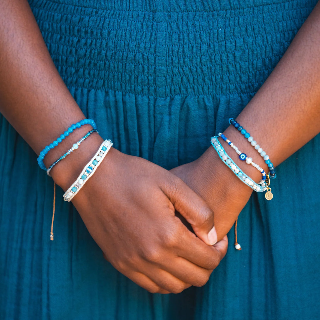 Nirvana Healing Bracelet | Quartz  Gemstone Bracelet