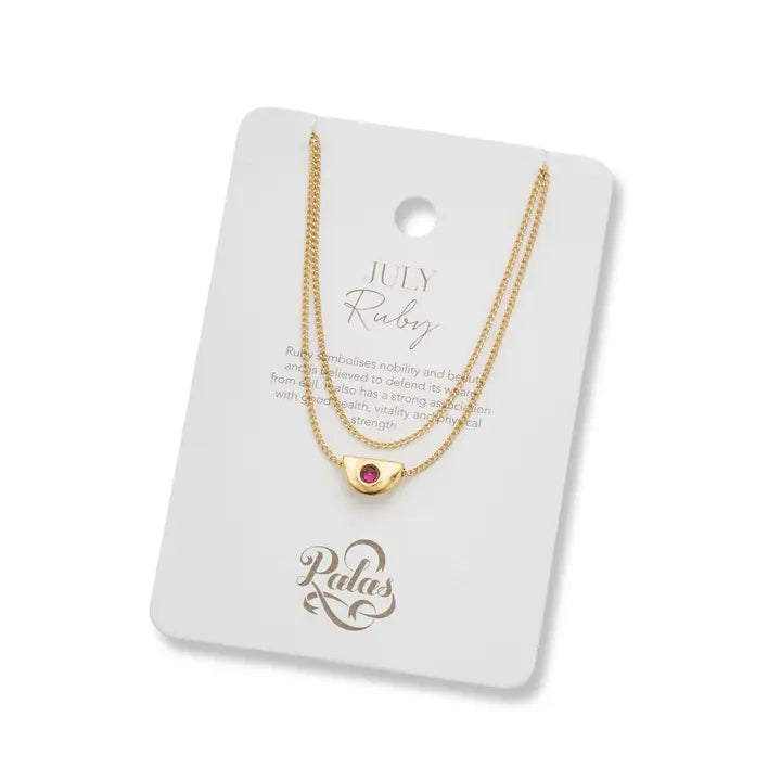 Earth and Elements Jewellery

https://www.earthandelements.co.uk › products › july-ruby-birthstone-necklace-18k-gold-plated