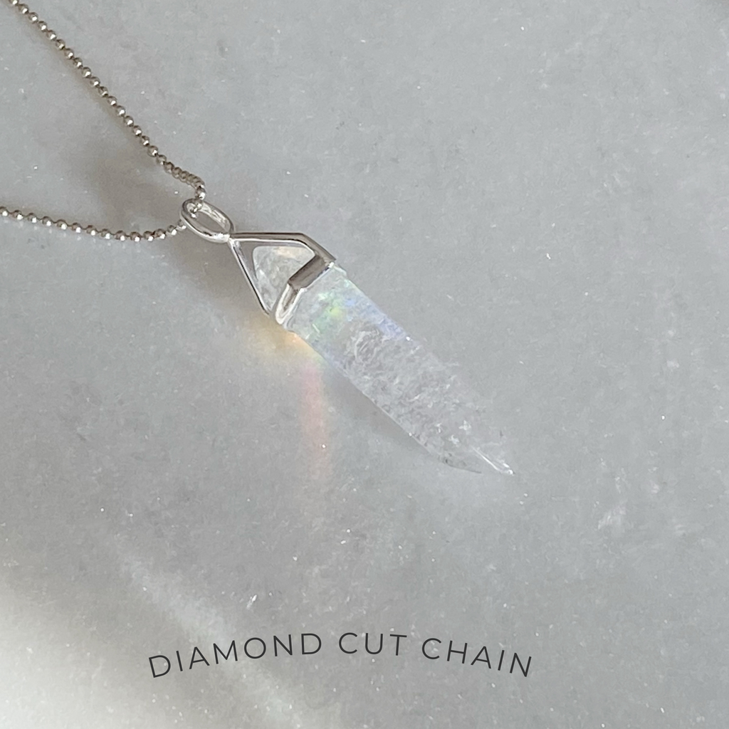 Energising Healing Crystal Necklace, Quartz | Crystal Point Necklaces