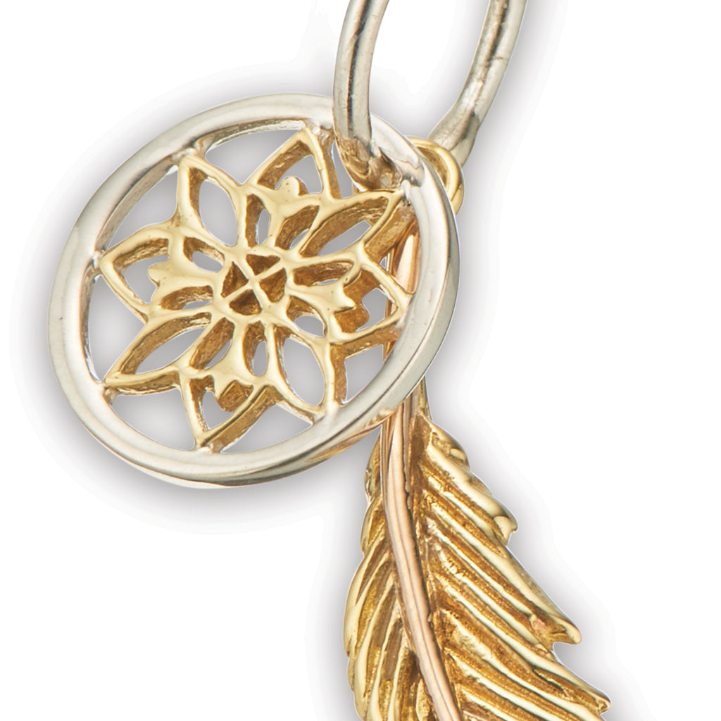 Dream Catcher Charm | Sterling silver jewellery pendants