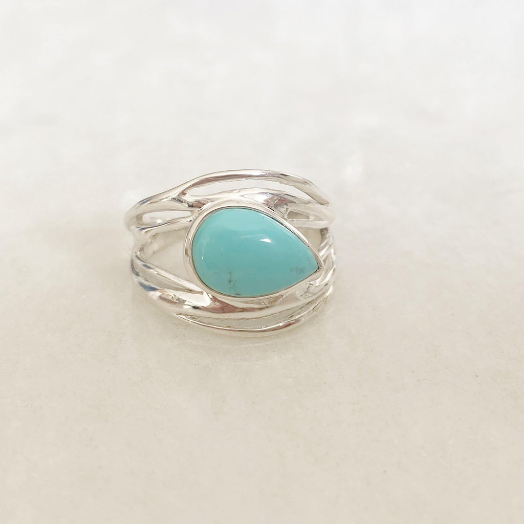 Original American Turquoise  Ring  | Sterling Silver turquoise rings