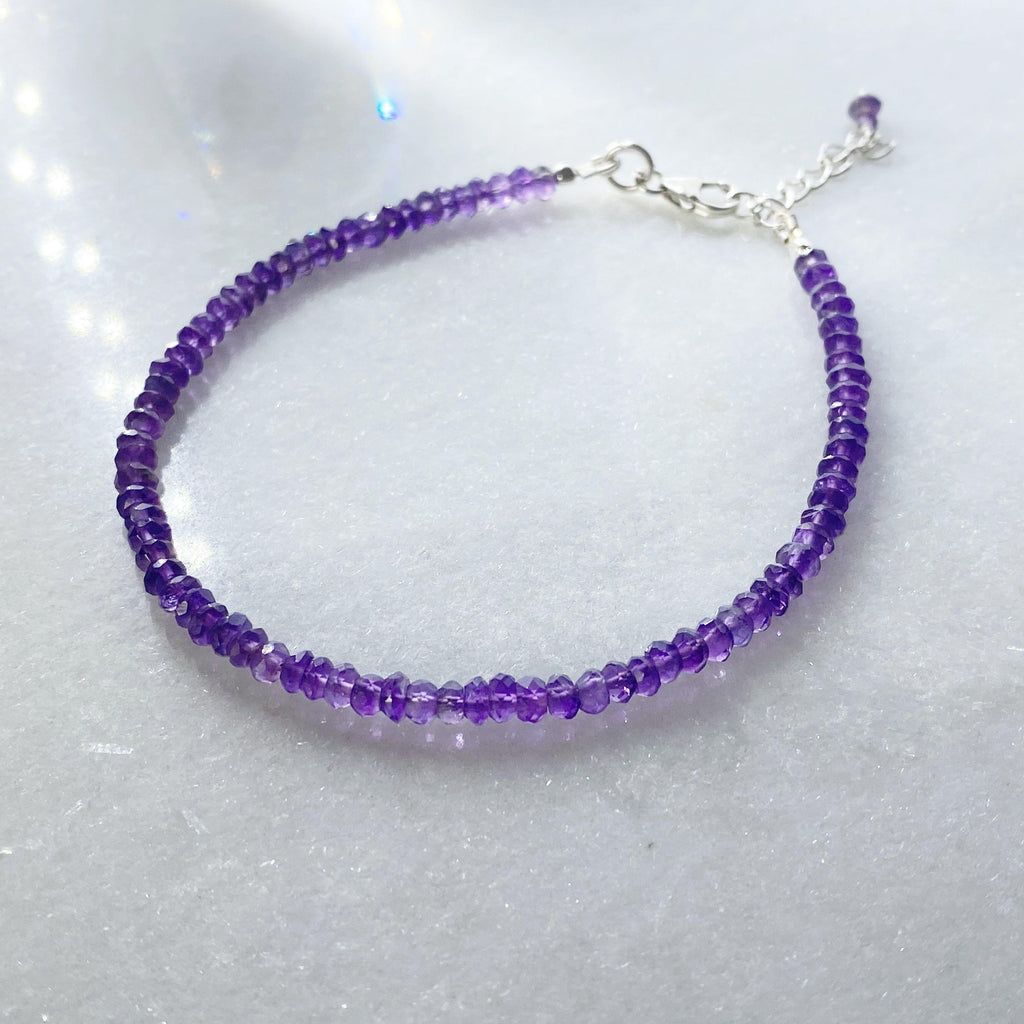 Gemstone Bracelet UK | Amethyst Gemstone Bracelets