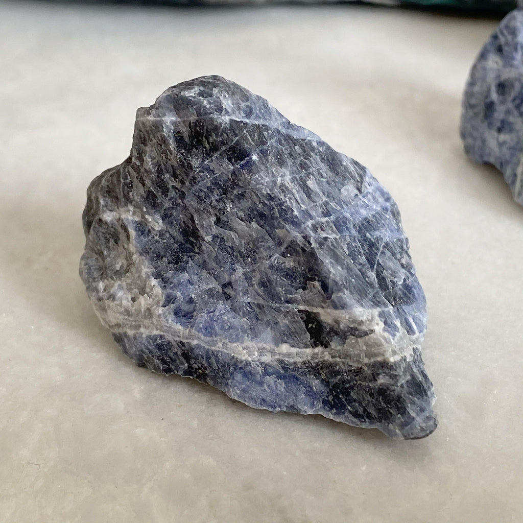 Natural Sodalite Crystal -Rough | Healing Gemstones Holistic Shop