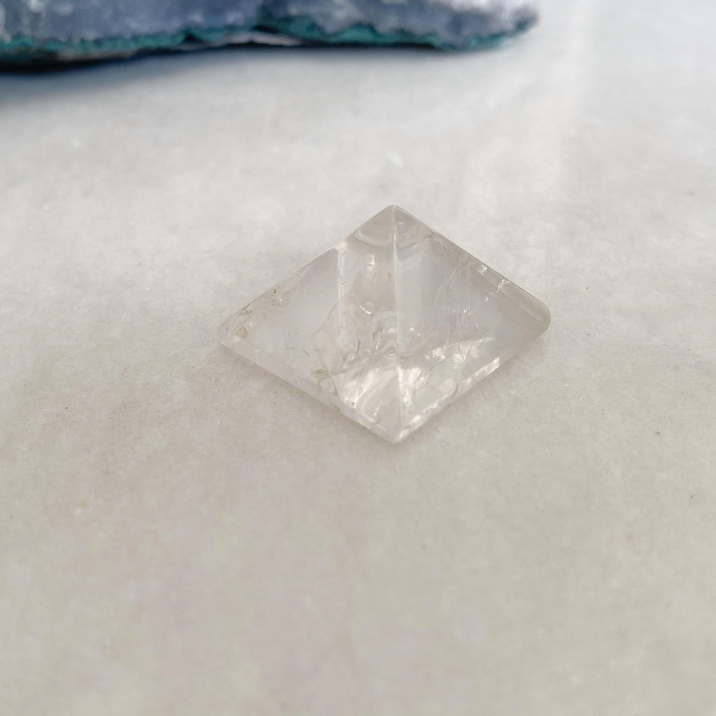Clear Quartz Mini Pyramid | Earth and Elements Healing Crystals
