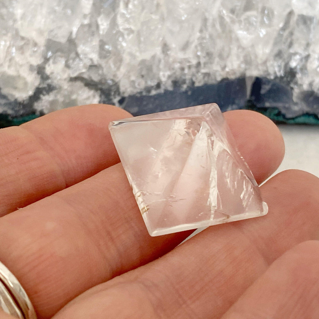Clear Quartz Mini Pyramid | Earth and Elements Healing Crystals