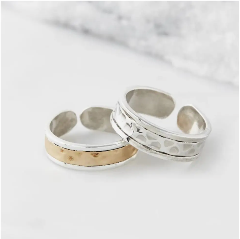 Karma Midi Ring Or Toe Ring | Sterling Silver Toe Rings