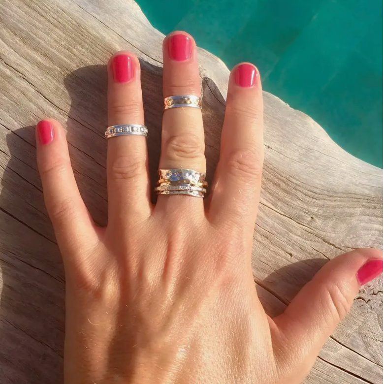 Karma Midi Ring Or Toe Ring | Sterling Silver Toe Rings