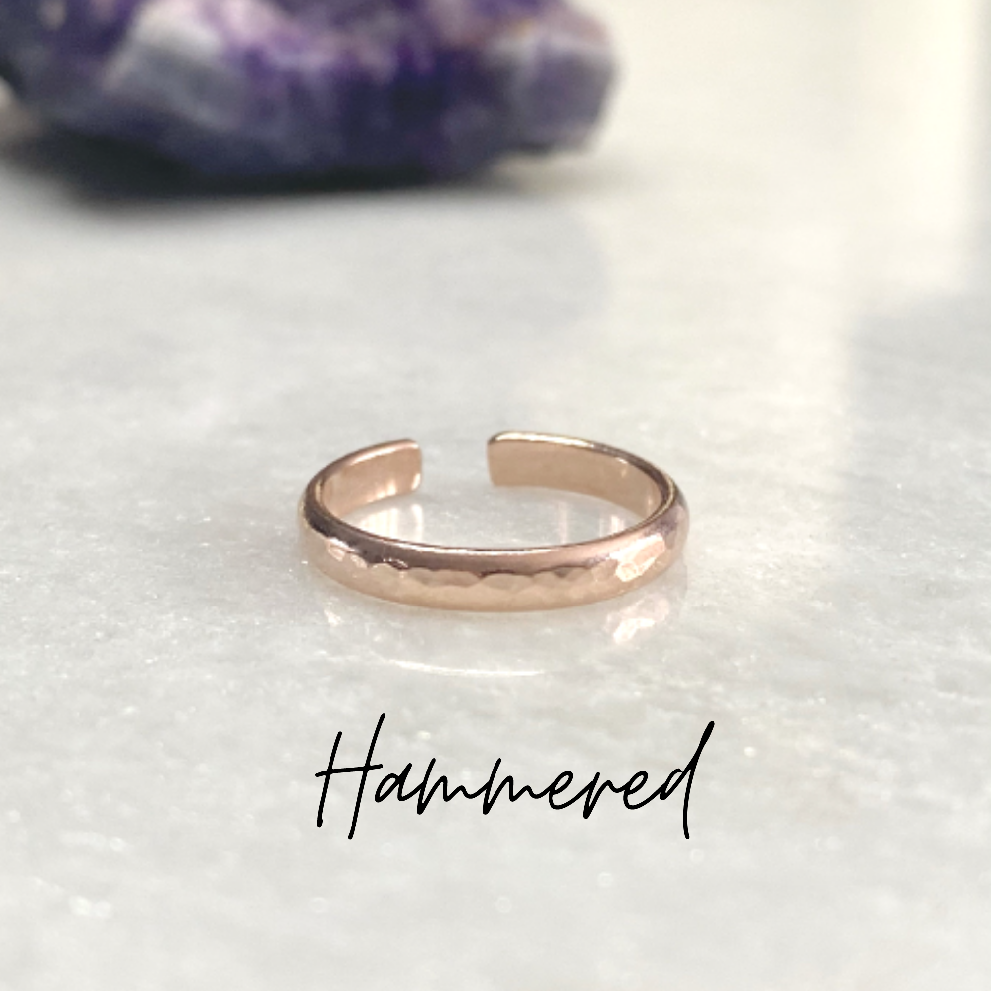 Rose Toe Rings Rose Gold Toe Ring | Gold Toe Rings | Earth and Elements Jewellery