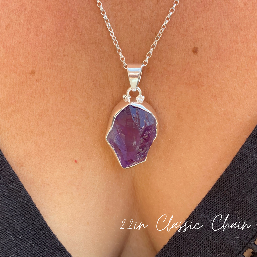 Handmade Silver Gemstone Necklaces Earth and Elements Jewellery