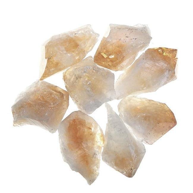 Natural Raw Citrine Crystal Point | Healing Crystals Earth and Element…