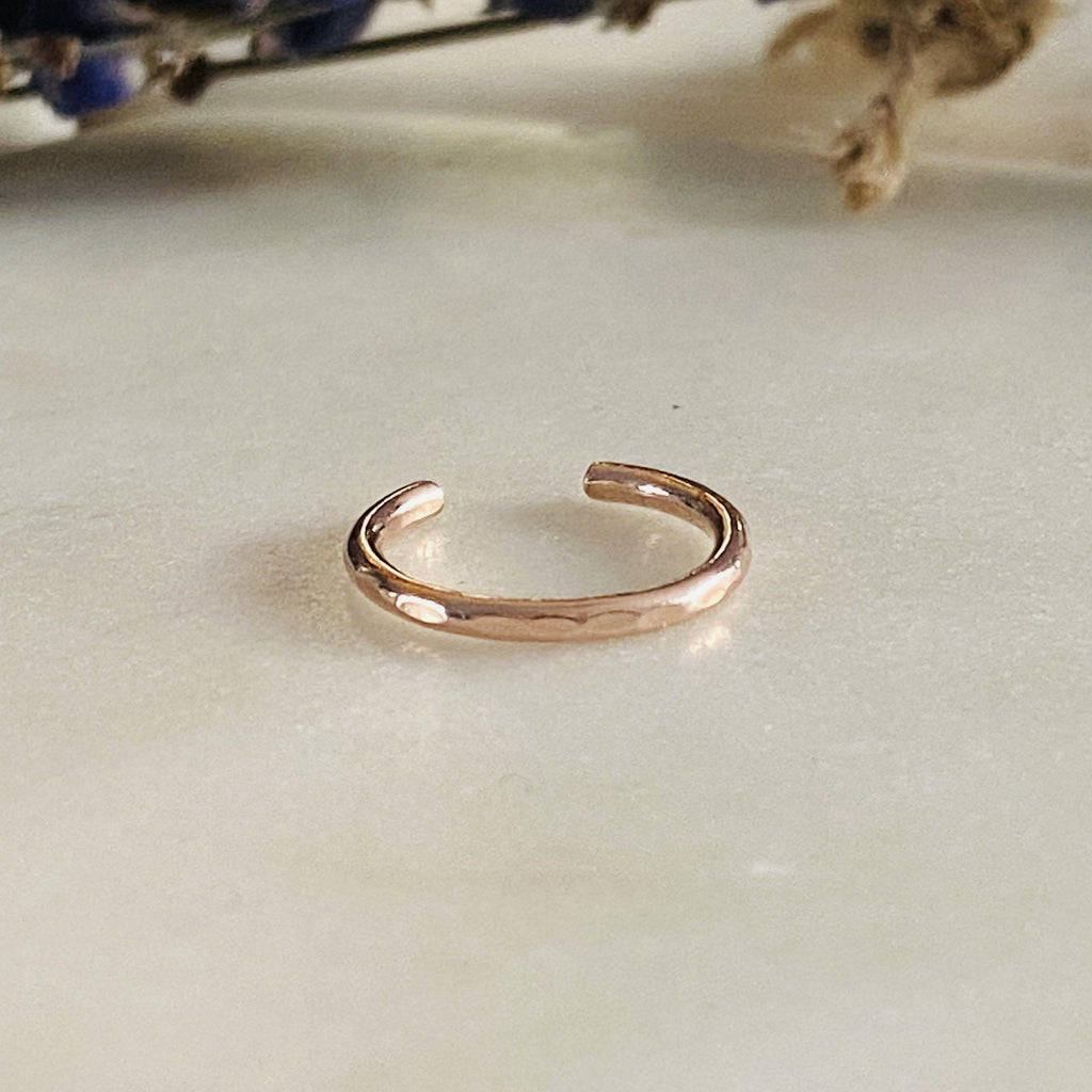 Dainty 14K Filled Rose Gold Ear Cuff