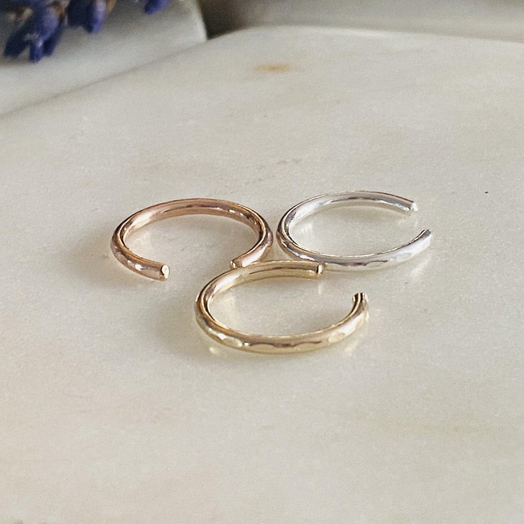 Dainty 14K Filled Rose Gold Ear Cuff