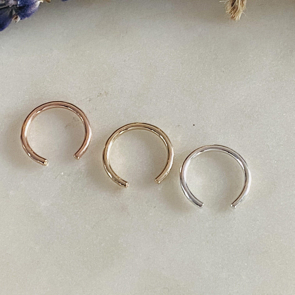 Dainty 14K Filled Rose Gold Ear Cuff
