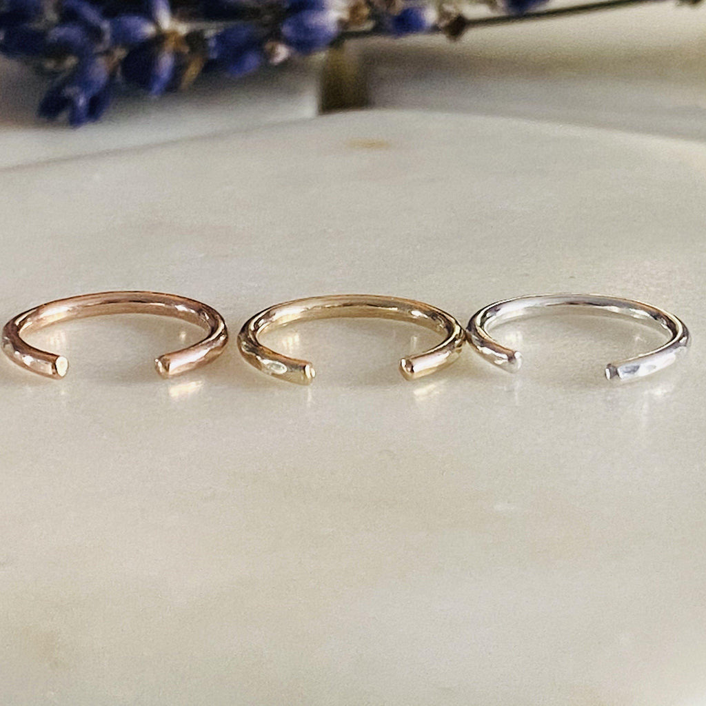 Dainty 14K Filled Yellow Gold Ear Cuff