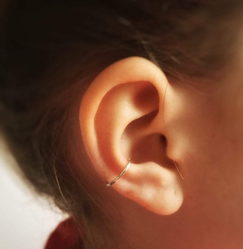 Ear Cuff - Dainty Sterling Silver Ear Cuff