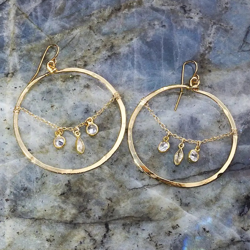 KOKO Hoops | 14k Gold Vermeil Hoop Earrings