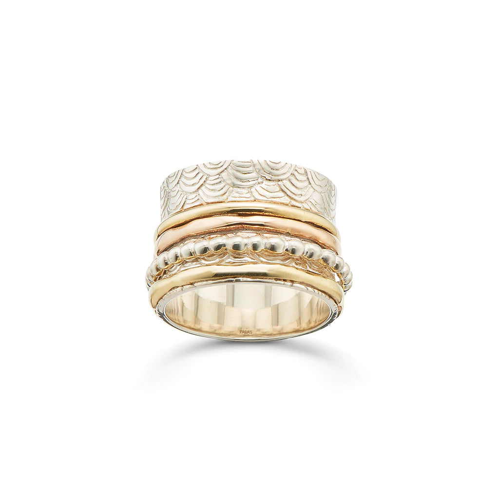 Intuition Meditation Spinner Ring | Silver Spinner Rings