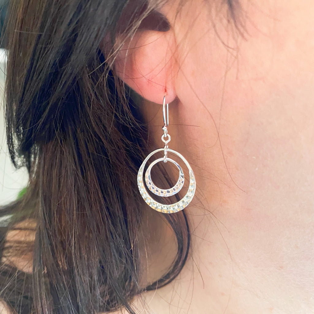 Earrings Pearl Drop Earrings Gemstone Earrings Eco Friendly