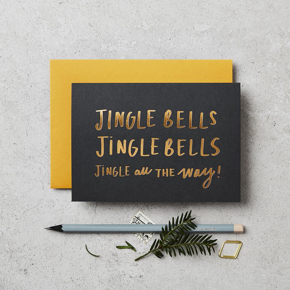Jingle Bells Christmas Card