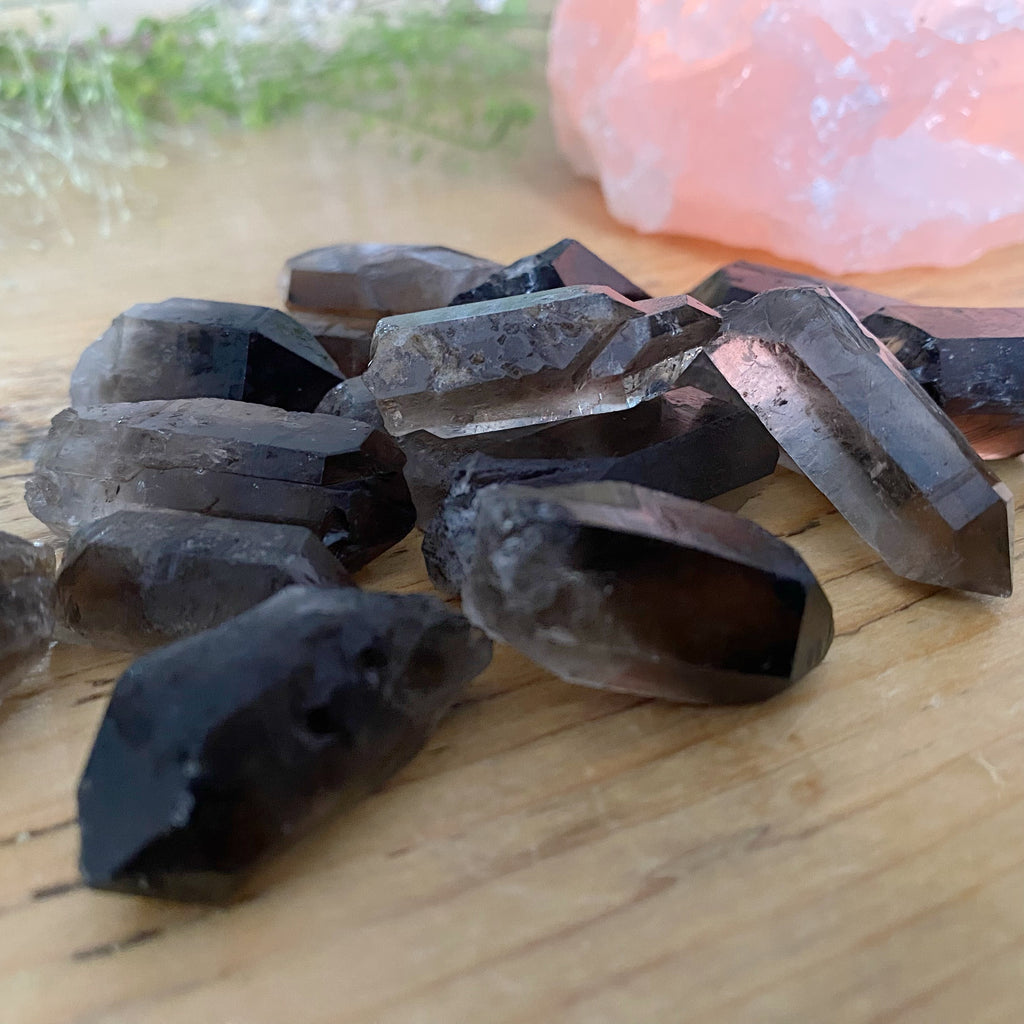 Smokey Quartz Rough Healing Points | Quartz Crystals for sale