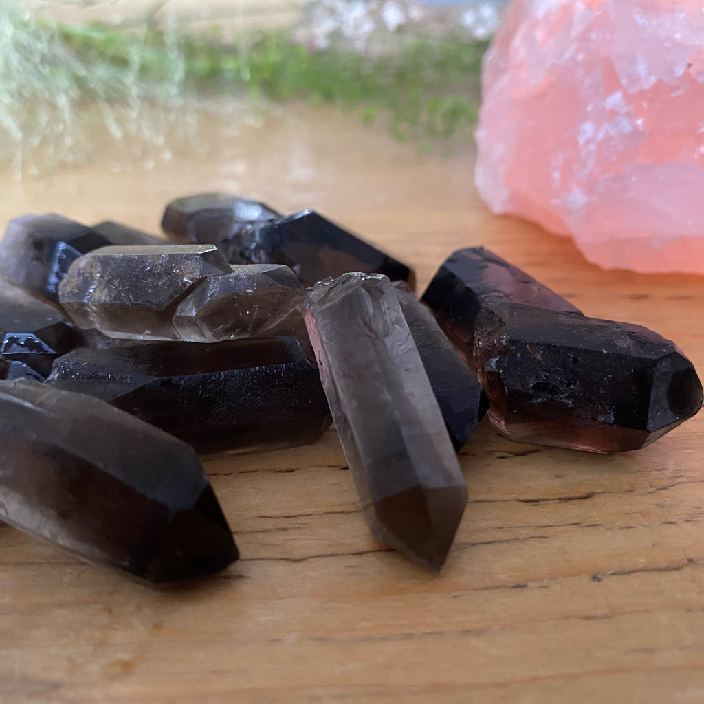Smokey Quartz Rough Healing Points | Quartz Crystals for sale