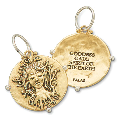 The Goddess Gaia: Spirit Of The Earth Charm | Bracelet Charms